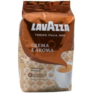 Кофе в зернах-Lavazza-Cremae-Aroma